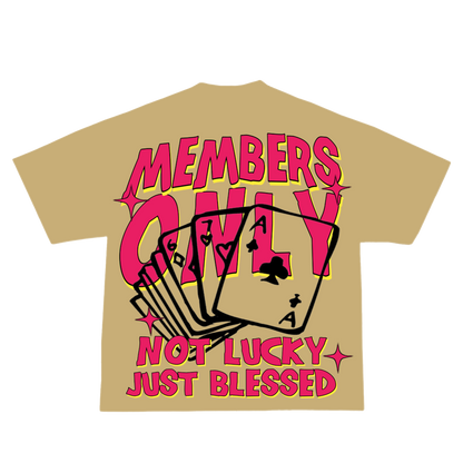 'WCB" Members Only Boxy Tee